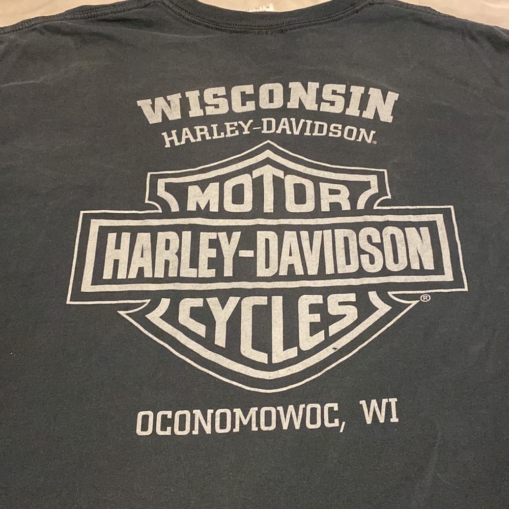 Harley-Davidson Oconomowoc, WI 2016 tshirt size X-Large - Picture 5 of 15